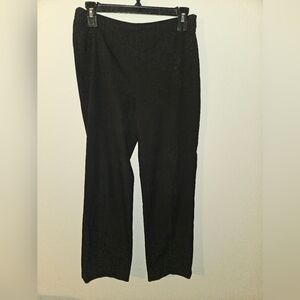 Talbots Petite Womans Black Slacks Size 4